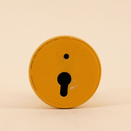 Patère ronde métal laqué élégante 5,5cm | Hashtag Déco