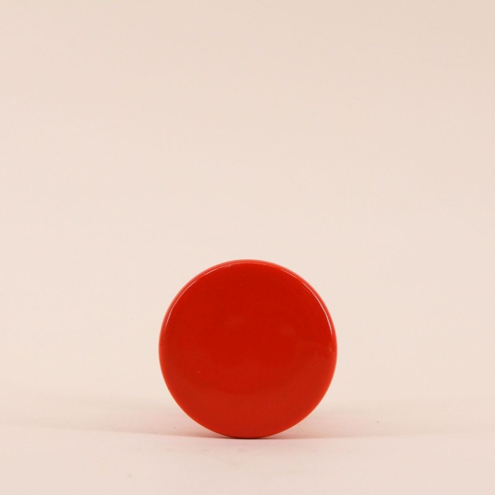 Patère ronde métal laqué élégante 5,5cm | Hashtag Déco