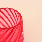 Photophore en verre facetté 14x8 cm | Hashtag Déco