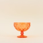 Set de 6 coupes verre coloré à facettes | Hashtag Déco