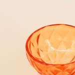 Set de 6 coupes verre coloré à facettes | Hashtag Déco