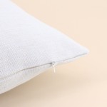 Coussin extérieur beige en tissu 50x50cm | Hashtag Déco
