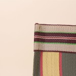 Sac shopper plastique vert "Smile everyday" | Hashtag Déco