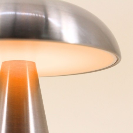 Lampe champignon tactile métal USB | Hashtag Déco