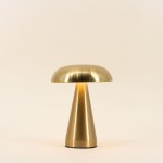 Lampe champignon tactile métal USB | Hashtag Déco