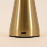 Lampe champignon tactile métal USB | Hashtag Déco