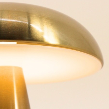 Lampe champignon tactile métal USB | Hashtag Déco