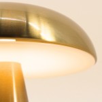 Lampe champignon tactile métal USB | Hashtag Déco
