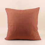 Coussin extérieur marron en tissu 60x60cm | Hashtag Déco