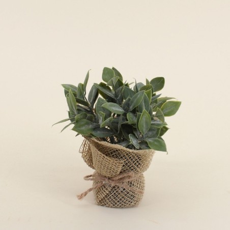 Lot de 6 plantes artificielles en jute beige | Hashtag Déco