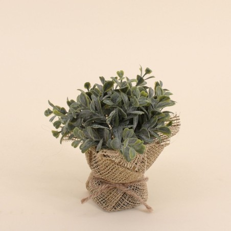 Lot de 6 plantes artificielles en jute beige | Hashtag Déco