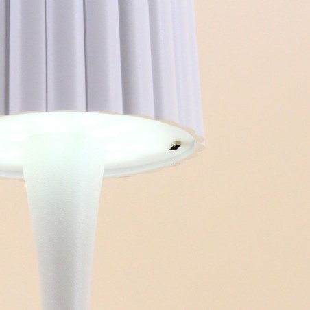 Lampe USB tactile métal 27cm sobre et moderne | Hashtag Déco