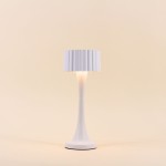 Lampe USB tactile métal 27cm sobre et moderne | Hashtag Déco