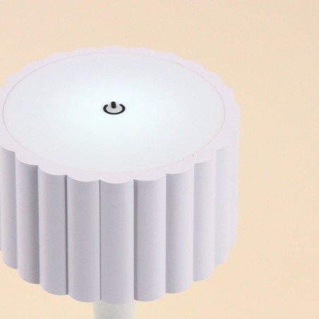 Lampe USB tactile métal 27cm sobre et moderne | Hashtag Déco