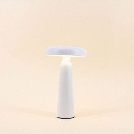 Lampe USB tactile champignon métal acrylique | Hashtag Déco