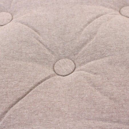 Galette de chaise coton unie - Élégant confort | Hashtag Déco