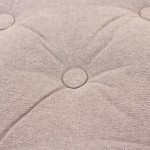 Galette de chaise coton unie - Élégant confort | Hashtag Déco