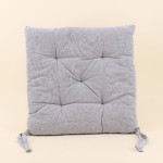 Galette de chaise coton unie - Élégant confort | Hashtag Déco