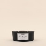 Bougie 4 mèches noir en cire de soja | Hashtag Déco