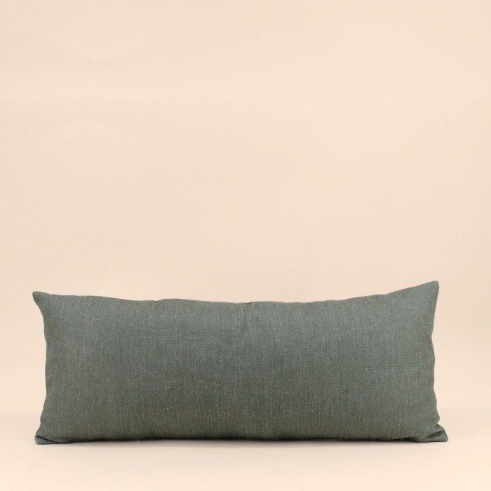 Coussin extérieur kaki 30x70cm en tissu | Hashtag Déco