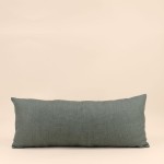 Coussin extérieur kaki 30x70cm en tissu | Hashtag Déco