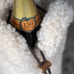 Étui champagne peau de mouton beige | Hashtag Déco