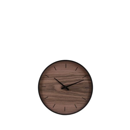 Horloge en bois naturel 33cm, sobriété et style | Hashtag Déco