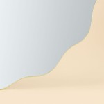 Miroir métal doré fleur 54cm, chic et élégant | Hashtag Déco