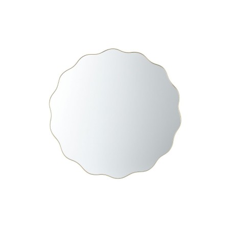 Miroir métal doré fleur 54cm, chic et élégant | Hashtag Déco