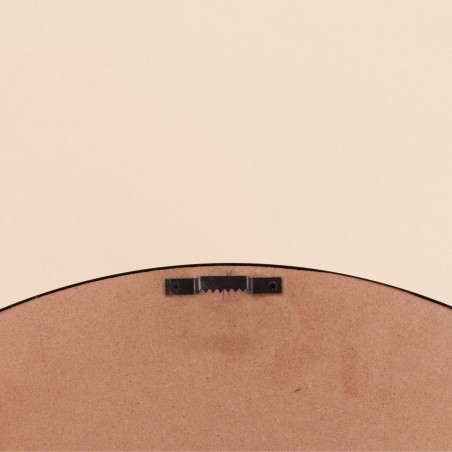 Horloge 60cm en bois et métal noir | Hashtag Déco