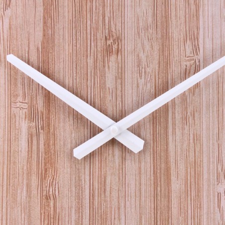 Horloge bois métal blanc 60cm - Élégante et moderne | Hashtag Déco