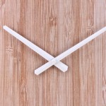 Horloge bois métal blanc 60cm - Élégante et moderne | Hashtag Déco