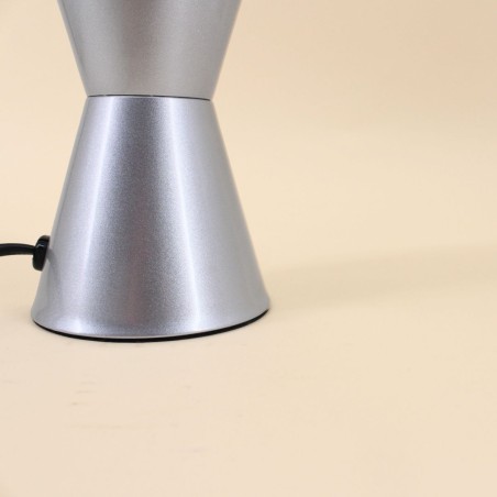 Lampe lave 37cm en verre orange et rouge | Hashtag Déco