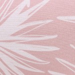 Coussin extérieur fleuri rose en tissu 30x50cm | Hashtag Déco