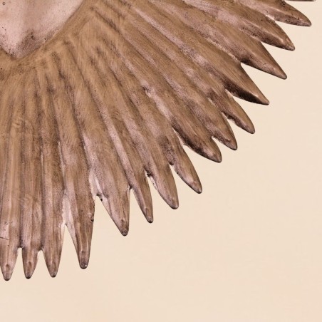 Ex voto cœur 24cm en métal doré | Hashtag Déco