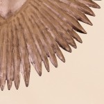 Ex voto cœur 24cm en métal doré | Hashtag Déco