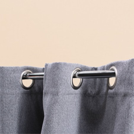 Rideau phonique 140x240cm polyester neutre | Hashtag Déco