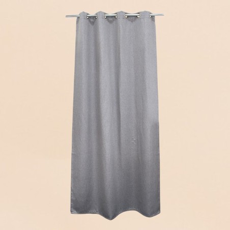 Rideau phonique 140x240cm polyester neutre | Hashtag Déco