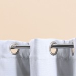 Rideau phonique 140x240cm polyester neutre | Hashtag Déco