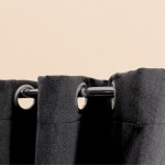 Rideau phonique 140x240cm polyester neutre | Hashtag Déco