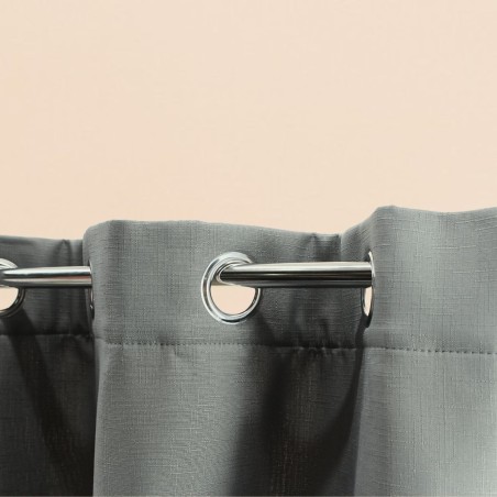 Rideau occultant thermique lin 140x240cm | Hashtag Déco