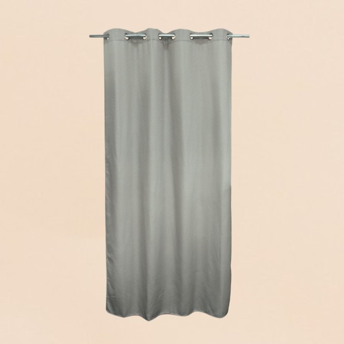 Rideau occultant thermique lin 140x240cm | Hashtag Déco