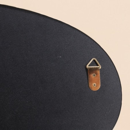 Miroir organique en verre gris argenté | Hashtag Déco