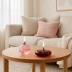 Lampe à huile verre rose soufflé - charme assuré | Hashtag Déco