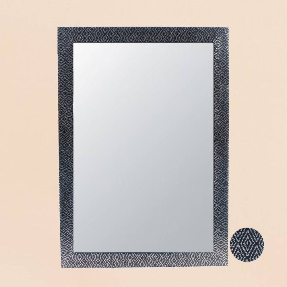Miroir rectangulaire bois clair 102x72cm | Hashtag Déco