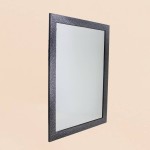 Miroir rectangulaire bois clair 102x72cm | Hashtag Déco