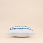 Coussin extérieur rayé en tissu 40x40 cm | Hashtag Déco