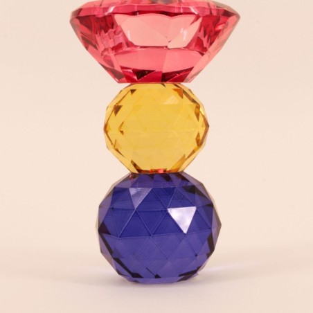 Bougeoir cristal 3 couleurs élégant et chic | Hashtag Déco