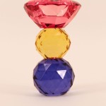 Bougeoir cristal 3 couleurs élégant et chic | Hashtag Déco