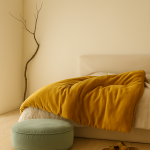 Pouf coussin velours XL 65x25 cm élégant | Hashtag Déco